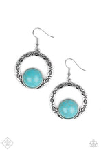 Load image into Gallery viewer, Mesa Mood Blue Earrings - Paparazzi Accessories
