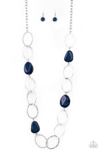 Load image into Gallery viewer, Modern Day Malibu Blue Necklace - Paparazzi Accessories
