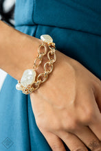 Load image into Gallery viewer, Seaside Sojourn Gold Bracelet - Paparazzi Accessories
