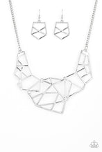 Load image into Gallery viewer, World Shattering Silver Necklace
