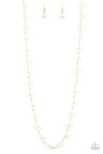 Load image into Gallery viewer, Behind The Scenes Gold Necklace - Paparazzi Accessories
