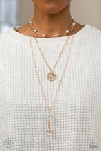 Load image into Gallery viewer, Audaciously Austen Gold Necklace - Paparazzi Accessories
