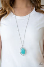 Load image into Gallery viewer, Harbor Harmony Blue Necklace - Paparazzi Accessories
