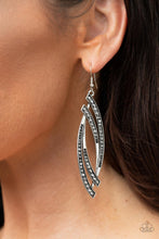 Load image into Gallery viewer, Twinkle For Two Silver Earrings - Paparazzi Accessories
