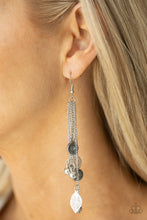 Load image into Gallery viewer, A Natural Charmer Silver Earrings - Paparazzi Accessories
