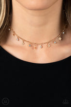 Load image into Gallery viewer, Little Lady Liberty Gold Necklace - Paparazzi Accessories
