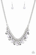 Load image into Gallery viewer, Summer Showdown Silver Necklace - Paparazzi Accessories
