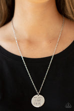 Load image into Gallery viewer, Light It Up Silver Necklace - Paparazzi Accessories
