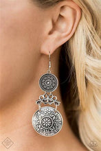 Load image into Gallery viewer, Garden Adventure Silver Earrings Paparazzi
