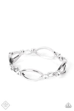Load image into Gallery viewer, Interwoven Illusion White Bracelet - Paparazzi Accessories
