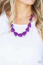 Load image into Gallery viewer, Tenaciously Tangy Purple Necklace - Paparazzi Accessories

