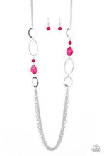 Load image into Gallery viewer, Jewel Jubilee Pink Necklace - Paparazzi Accessories
