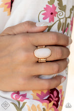 Load image into Gallery viewer, Mystical Mantra Gold Ring - Paparazzi Accessories
