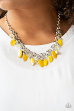 Load image into Gallery viewer, I Want To SEA The World Yellow Necklace Paparazzi 
