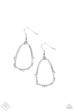 Load image into Gallery viewer, Ready Or YACHT White Earrings - Paparazzi Accessories
