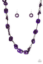 Load image into Gallery viewer, Waikiki Winds Purple Necklace - Paparazzi Accessories
