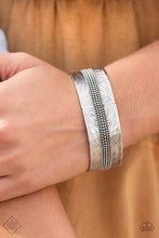 Load image into Gallery viewer, Rancho Refinement Silver Bracelet - Paparazzi Accessories
