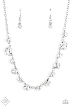 Load image into Gallery viewer, Hands Off The Crown White Necklace - Paparazzi Accessories
