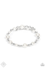 Load image into Gallery viewer, Chicly Celebrity White Bracelet - Paparazzi Accessories
