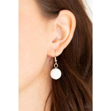 Load image into Gallery viewer, Top Pop White Necklace - Paparazzi Accessories
