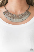 Load image into Gallery viewer, Jungle Cat Jam Black Necklace - Paparazzi Accessories
