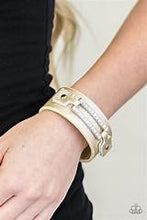 Load image into Gallery viewer, Street Glam Gold Urban Bracelet Paparazzi 
