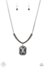 Load image into Gallery viewer, Fit for a DRAMA QUEEN Silver Necklace - Paparazzi Accessories

