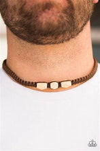 Load image into Gallery viewer, Redwood Forest Brown Urban Necklace - Paparazzi Accessories
