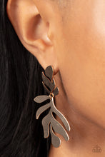 Load image into Gallery viewer, Palm Picnic Gold Earrings - Paparazzi Accessories
