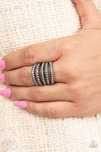Load image into Gallery viewer, Empirical Sparkle White Ring - Paparazzi Accessories
