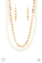 Load image into Gallery viewer, Suburban Yacht Club Gold Necklace - Paparazzi Accessories
