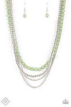 Load image into Gallery viewer, Boardwalk Babe Green Necklace - Paparazzi Accessories
