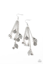 Load image into Gallery viewer, A Natural Charmer Silver Earrings - Paparazzi Accessories
