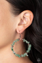 Load image into Gallery viewer, Mineral Mantra Green Earrings - Paparazzi Accessories
