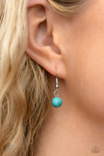 Load image into Gallery viewer, Cowboy Catwalk Blue Necklace - Paparazzi Accessories

