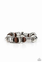 Load image into Gallery viewer, Exploring The Elements Brown Bracelet - Paparazzi Accessories
