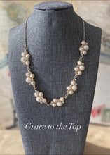 Load image into Gallery viewer, GRACE to the Top Gold Necklace - Paparazzi Accessories
