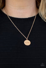 Load image into Gallery viewer, The Cool Mom Rose Gold Necklace - Paparazzi Accessories
