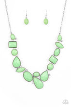 Load image into Gallery viewer, Mystical Mirage Green Necklace - Paparazzi Accessories
