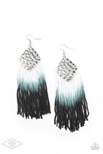 Load image into Gallery viewer, Dip In Black Earrings - Paparazzi Accessories
