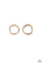 Load image into Gallery viewer, Simple Radiance Gold Earrings - Paparazzi Accessories

