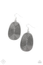 Load image into Gallery viewer, Desert Climate Silver Earrings - Paparazzi Accessories
