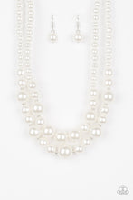 Load image into Gallery viewer, The More The Modest White Necklace - Paparazzi Accessories
