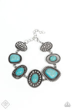 Load image into Gallery viewer, Taos Trendsetter Blue Bracelet - Paparazzi Accessories

