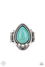 Load image into Gallery viewer, Rural Rapids Blue Ring - Paparazzi Accessories

