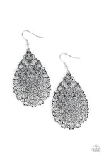 Load image into Gallery viewer, Napa Valley Vintage Silver Earrings - Paparazzi Accessories
