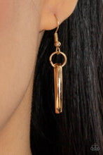 Load image into Gallery viewer, Motley In Motion Gold Necklace - Paparazzi Accessories
