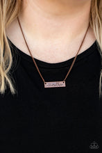 Load image into Gallery viewer, Joy Of Motherhood Copper Necklace - Paparazzi Accessories
