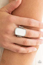 Load image into Gallery viewer, Tidal Tranquility White Ring - Paparazzi Accessories
