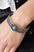 Load image into Gallery viewer, Elemental Escape Blue Bracelet - Paparazzi Accessories
